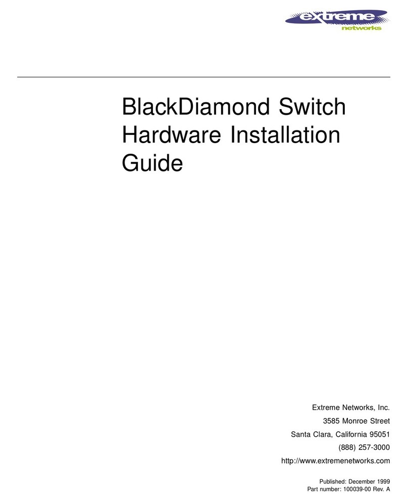 Extreme Networks BlackDiamond 6800 Manual Extreme Networks BlackDiamond 6800 Manual