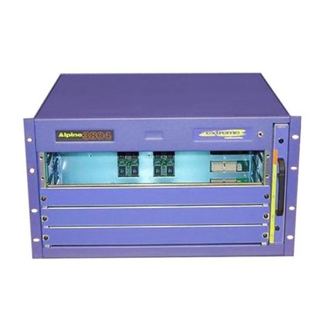 Extreme Networks Alpine 3804 Installation instructions