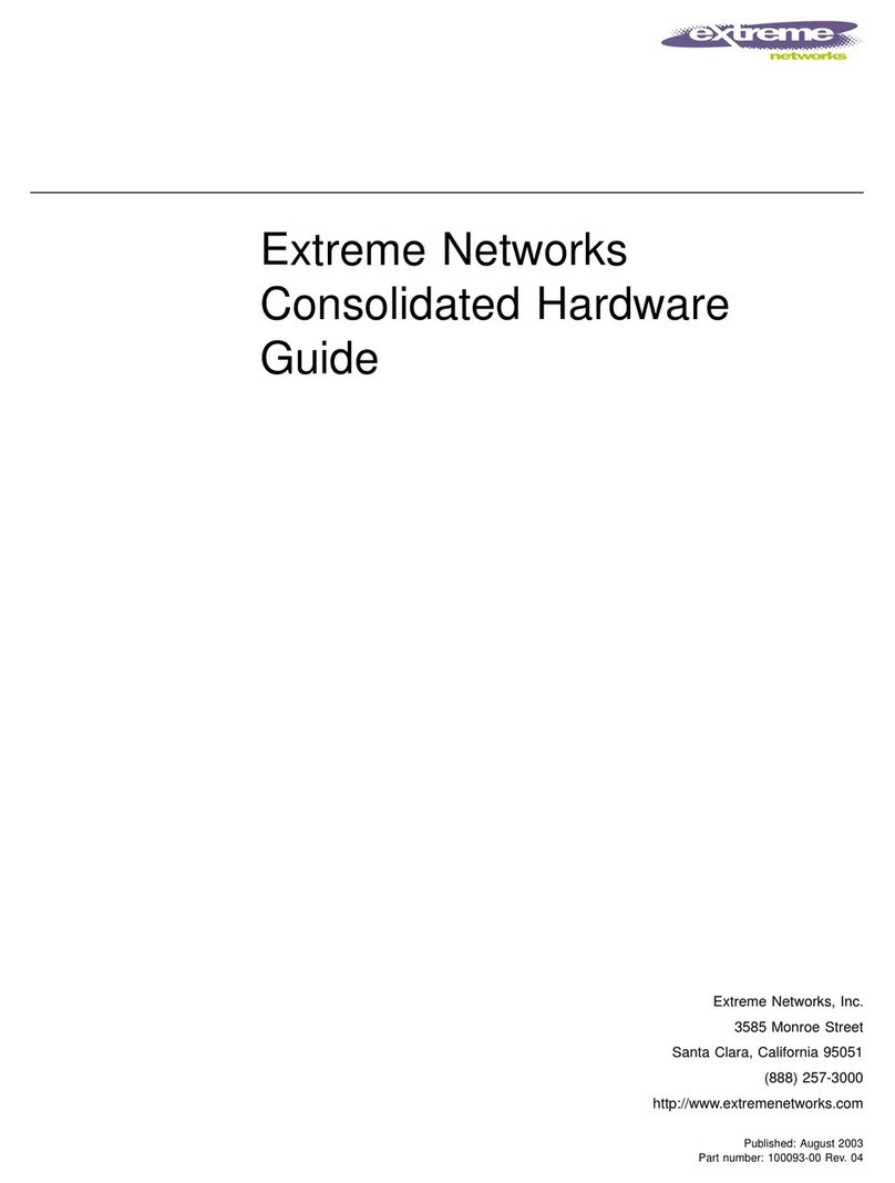 Extreme Networks Alpine 3808 Installation instructions Extreme Networks Alpine 3808 Installation instructions