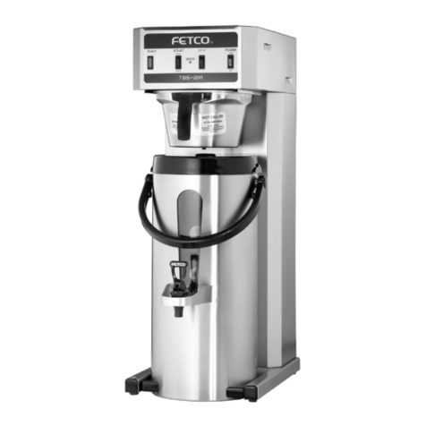 Fetco Extractor TBS-21A user guide