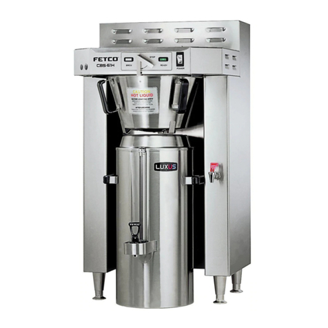 Fetco CBS-61H User manual