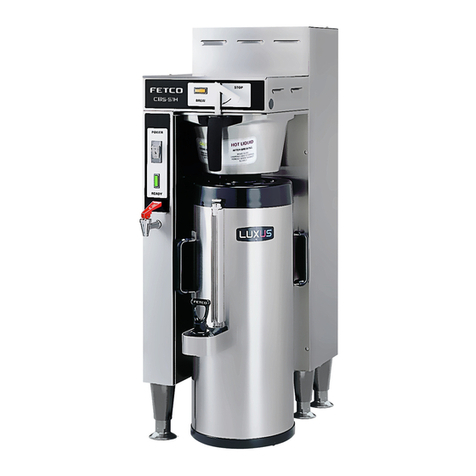 Fetco CBS-51H10 User manual