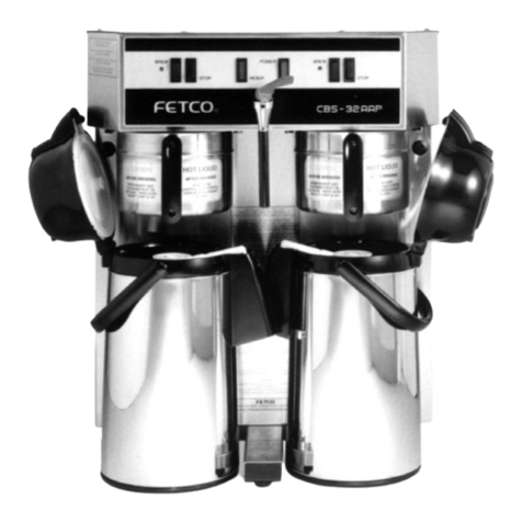 Fetco CBS-31A User manual