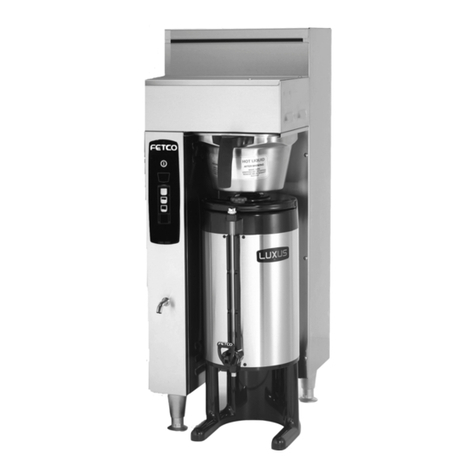 Fetco CBS-2051E User manual