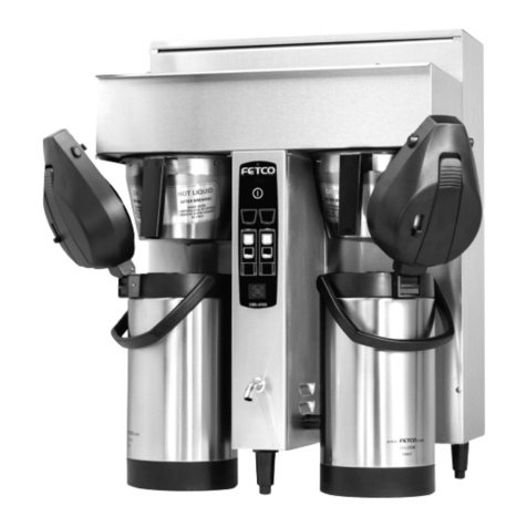 Fetco EXTRACTOR CBS-2031e User manual