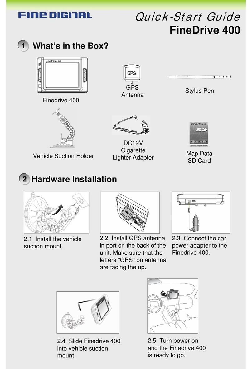 FineDigital Finedrive 400 User manual