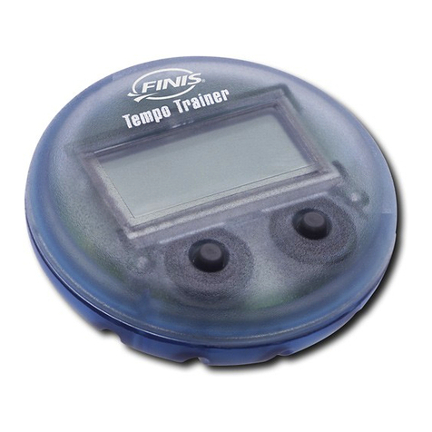 FINIS Tempo Trainer Reference card