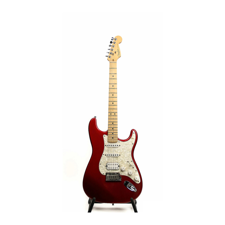 Fender Lone Star Stratocaster Quick start guide