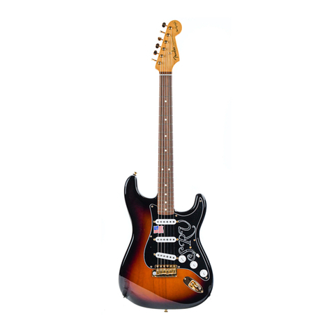 Fender STEVIE RAY VAUGHAN STRATOCASTER Assembly