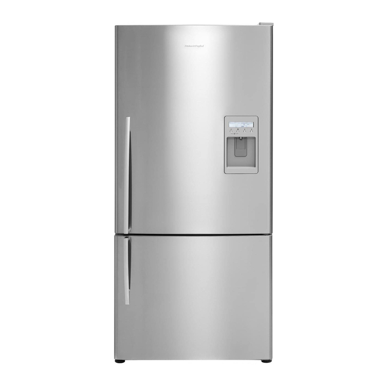 Fisher & Paykel RF201ADUX Installation instructions and user guide