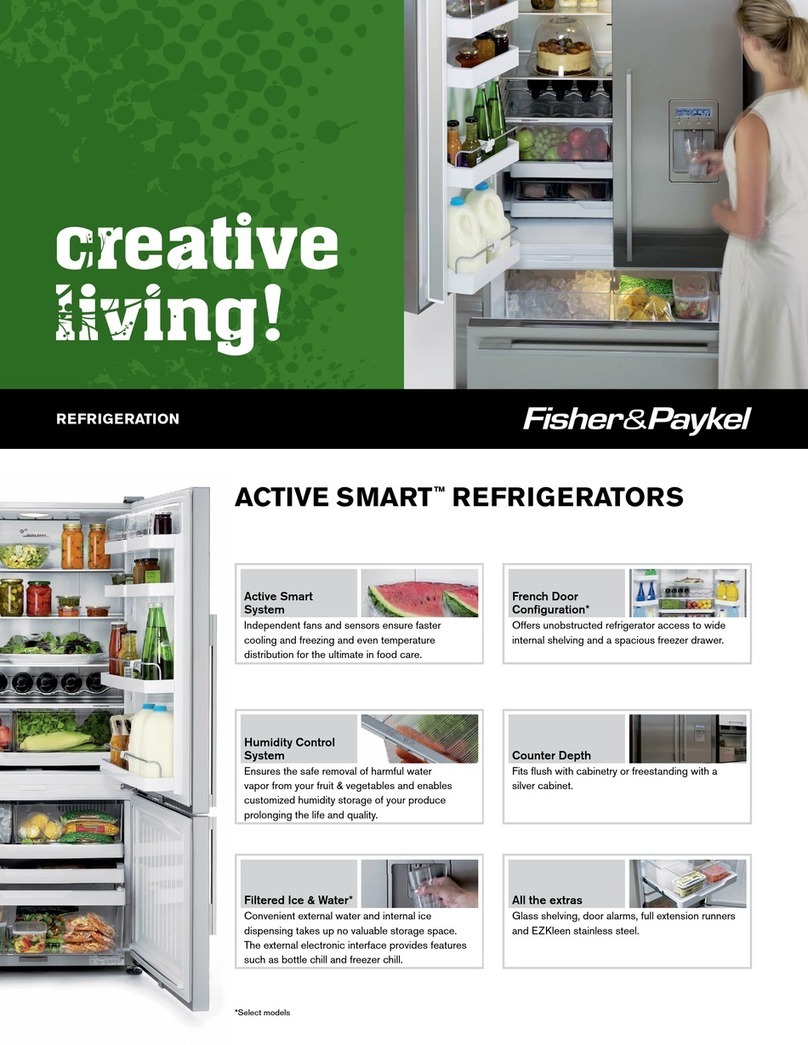 Fisher & Paykel RF201ADUX brochure
