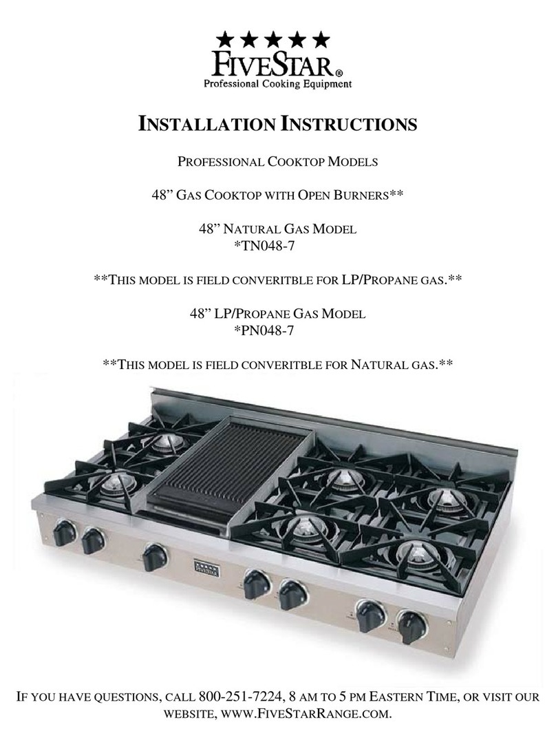 FiveStar TTN048-7 installation instructions