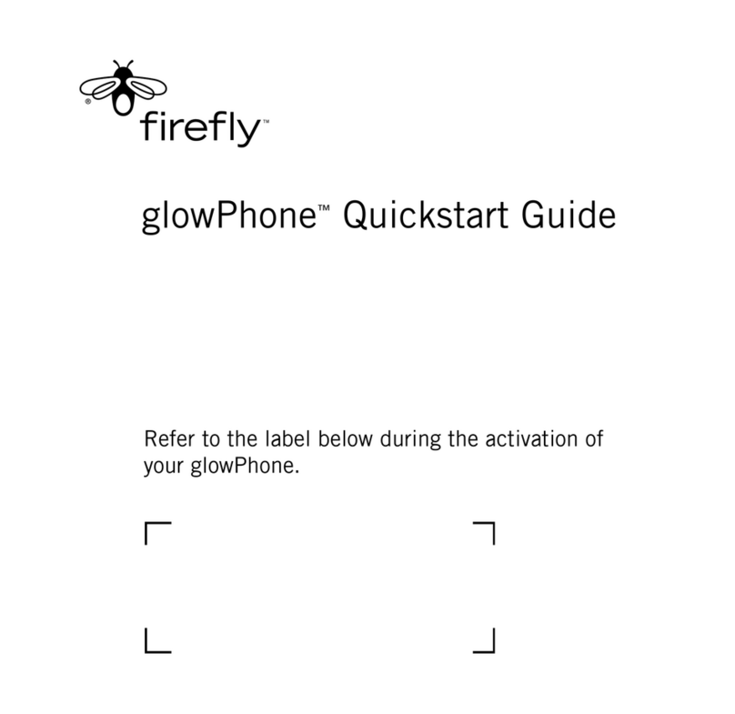 Firefly glowPhone User manual