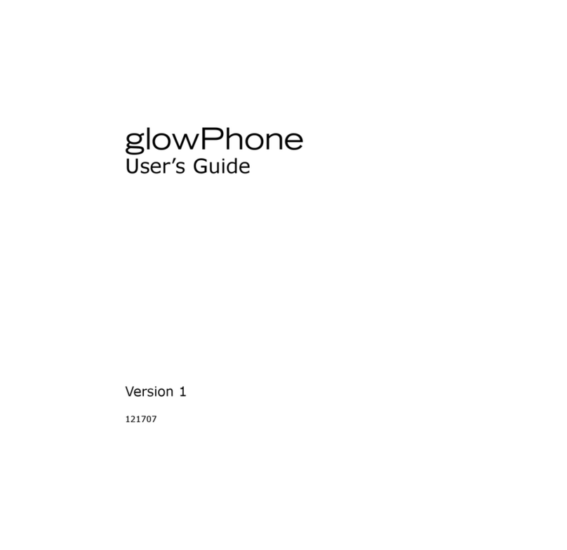Firefly glowPhone User manual
