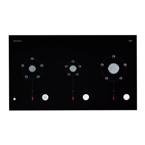 Fisher & Paykel CookSurface CG363ML installation instructions