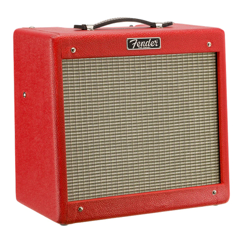 Fender Pro Junior User manual