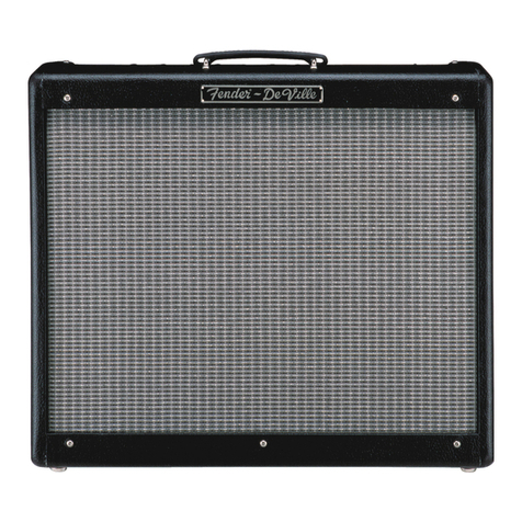 Fender Hot Rod DeVille Quick start guide