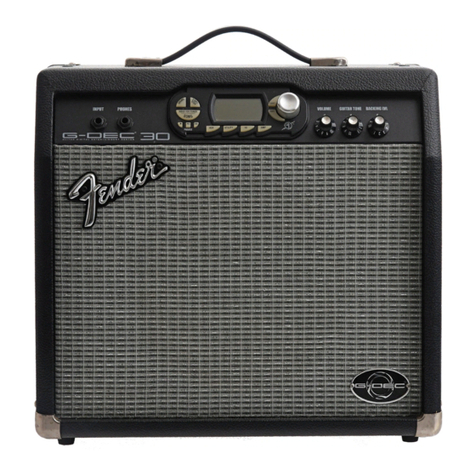 Fender G-DEC 30 Diagram