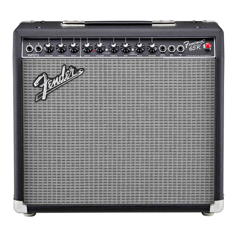 Fender Frontman 65R User manual Fender Frontman 65R User manual