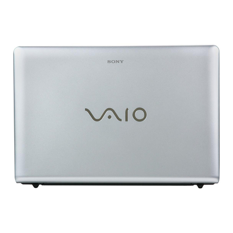 Sony VAIO VPCEE42FX/WI User manual