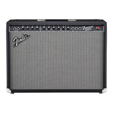 Fender Frontman 212R User manual