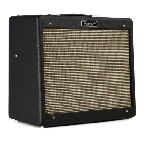 Fender Blues Junior User manual