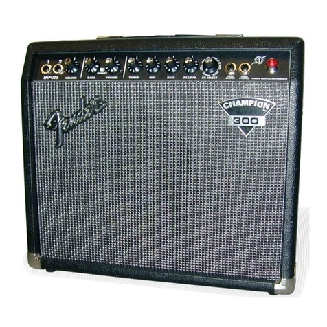 Fender Champion 300 owner's manual