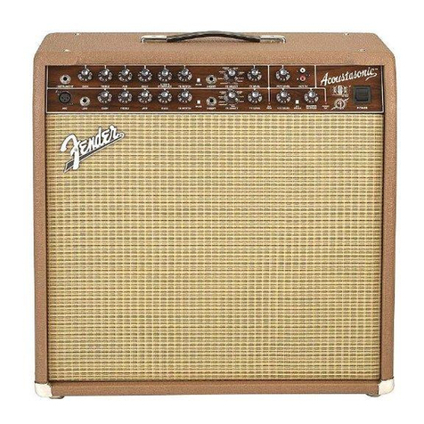 Fender Acoustasonic SFX II Quick start guide