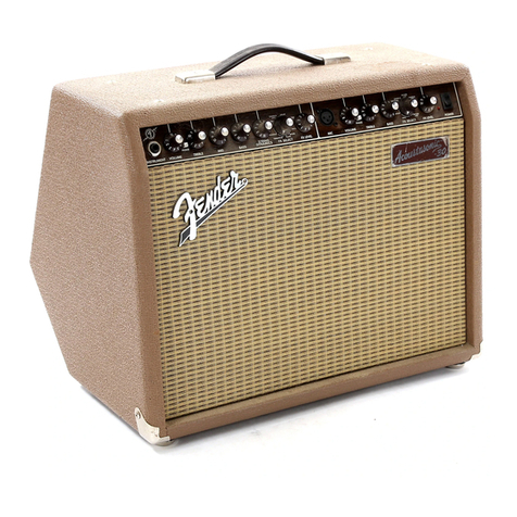 Fender Acoustasonic 30 DSP User manual