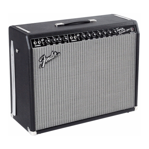 Fender '65 TWIN REVERB Service Diagram