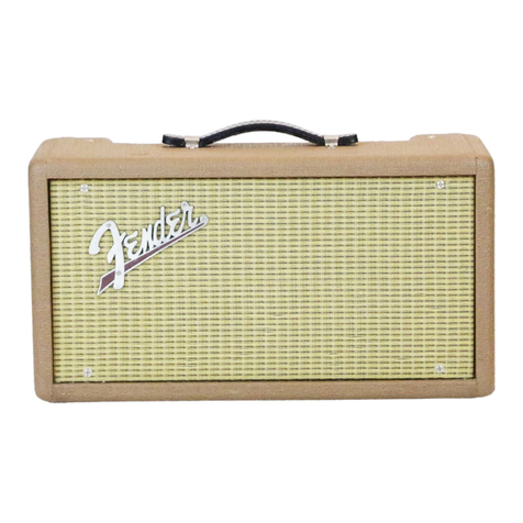 Fender 63 Reverb owner's manual