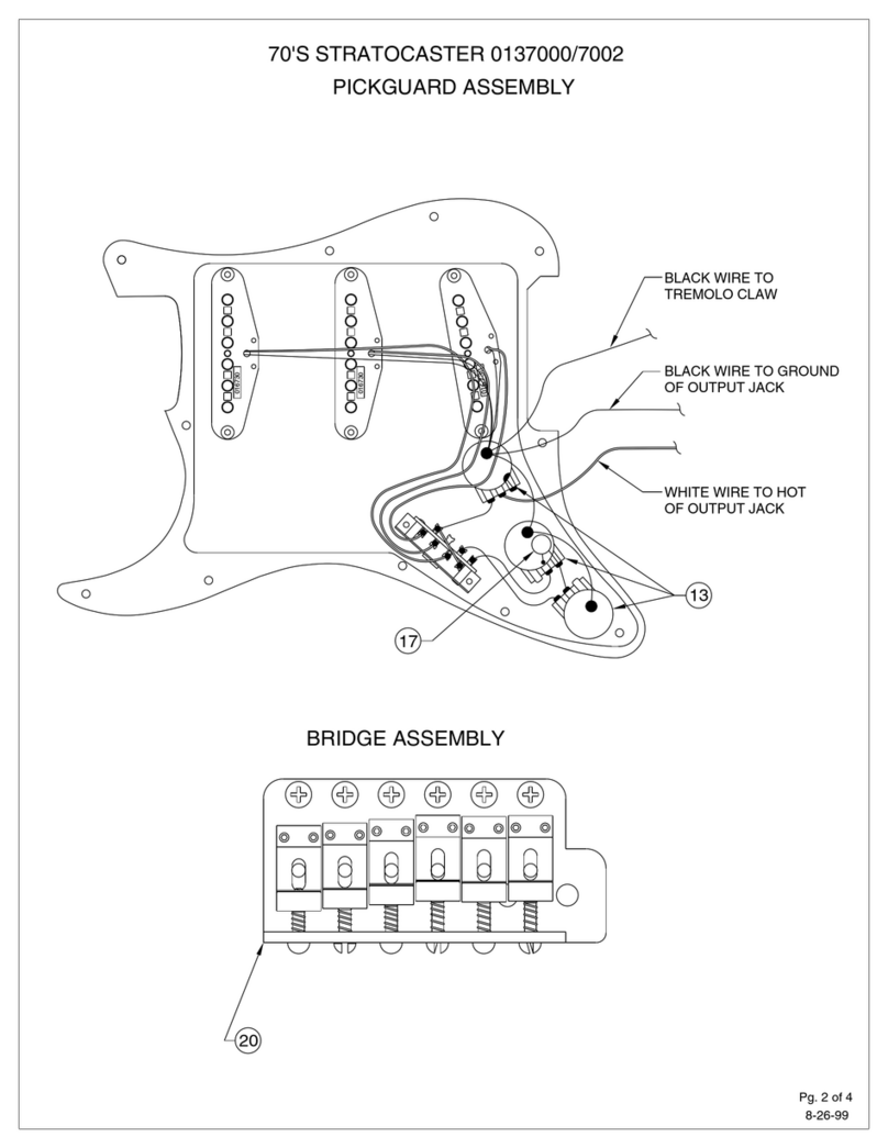 Fender Classic Series 70s Stratocaster Assembly