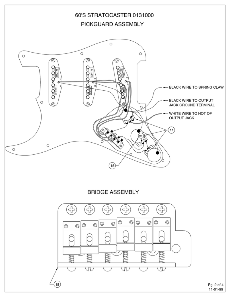 Fender Stratocaster Assembly