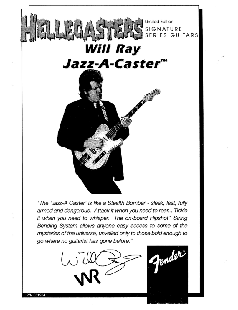 Fender Jazz-A-Caster user guide