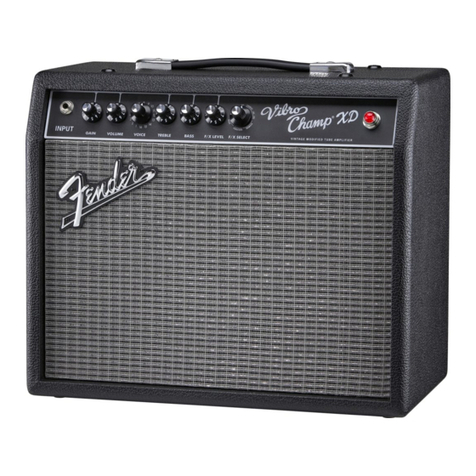 Fender Vibro Champ XD Service Diagram