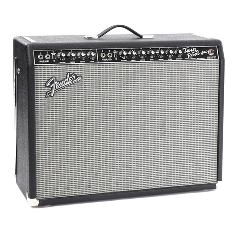 Fender Twin Amp Quick start guide