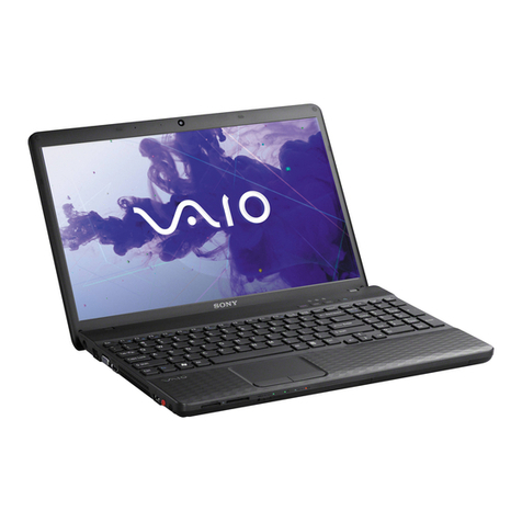Sony VAIO VPCEF22FX/BI User manual