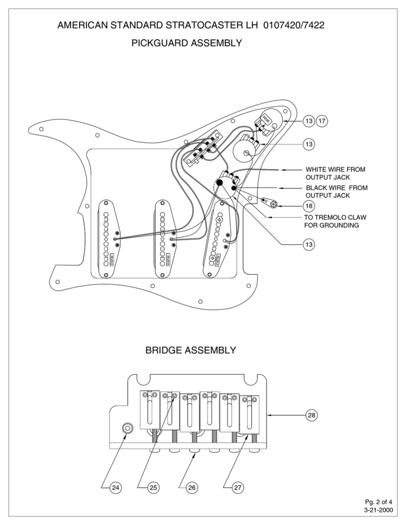 Fender American Standard Stratocaster Assembly