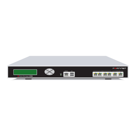 Fortinet FortiManager-400A quick start guide