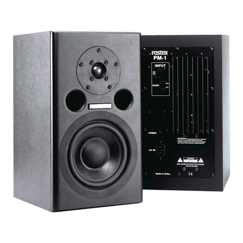 Fostex PM-1 Specifications