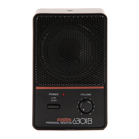 Fostex 6301BEAV Service manual