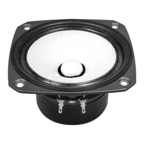 Fostex FE127E Specifications