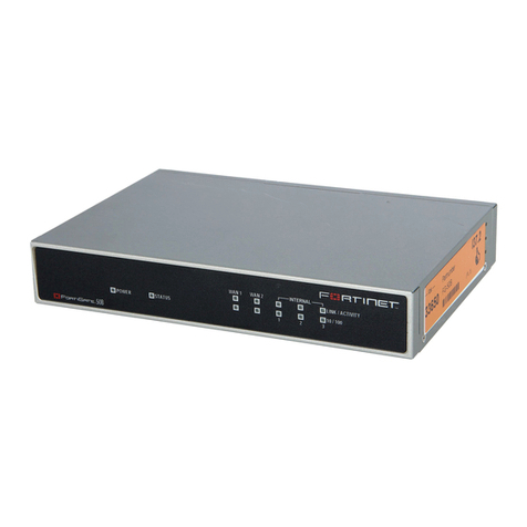 Fortinet FortiGate FortiGate-50B install guide