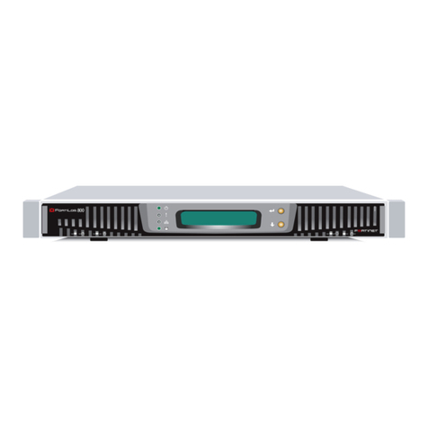 Fortinet FortiLog-800 User manual