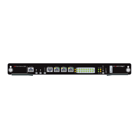 Fortinet FortiSwitch-5003 Parts list manual
