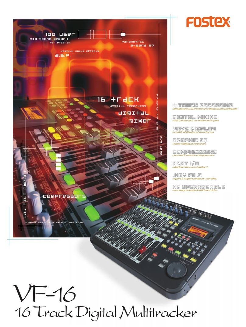 Fostex VF-16 Specifications