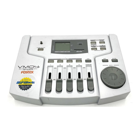 Fostex VM04 Service manual