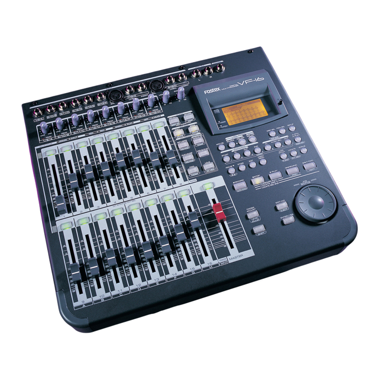 Fostex VF-16 quick start