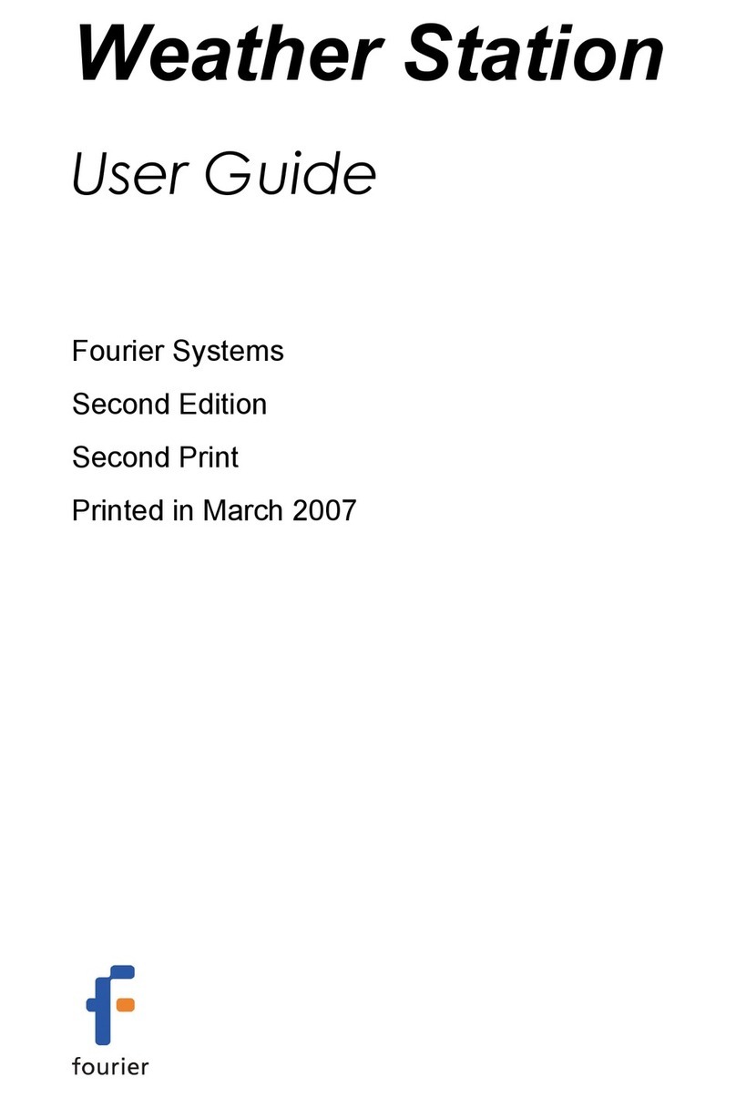 Fourier Weather Station user guide