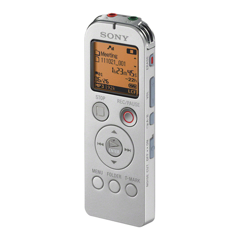 Sony ICD-UX523 User manual
